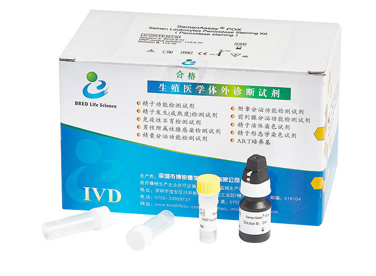 Semen Sample Leukocytes Test Kit 40T/Kit For Male Reproductive Tract Infection Screening